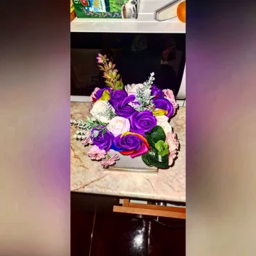 Aranjamente flori săpun